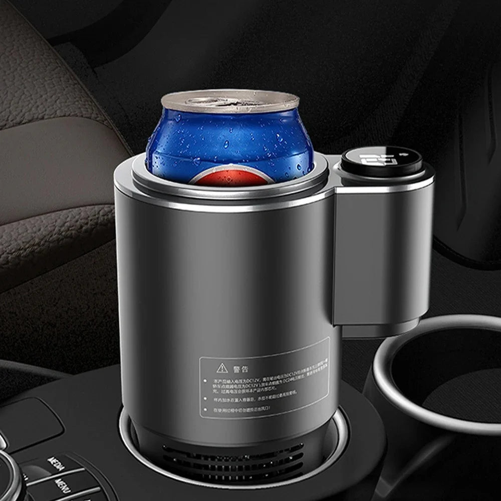 TempMate™ Smart Car Mug – Instant Heating & Cooling for Beverages