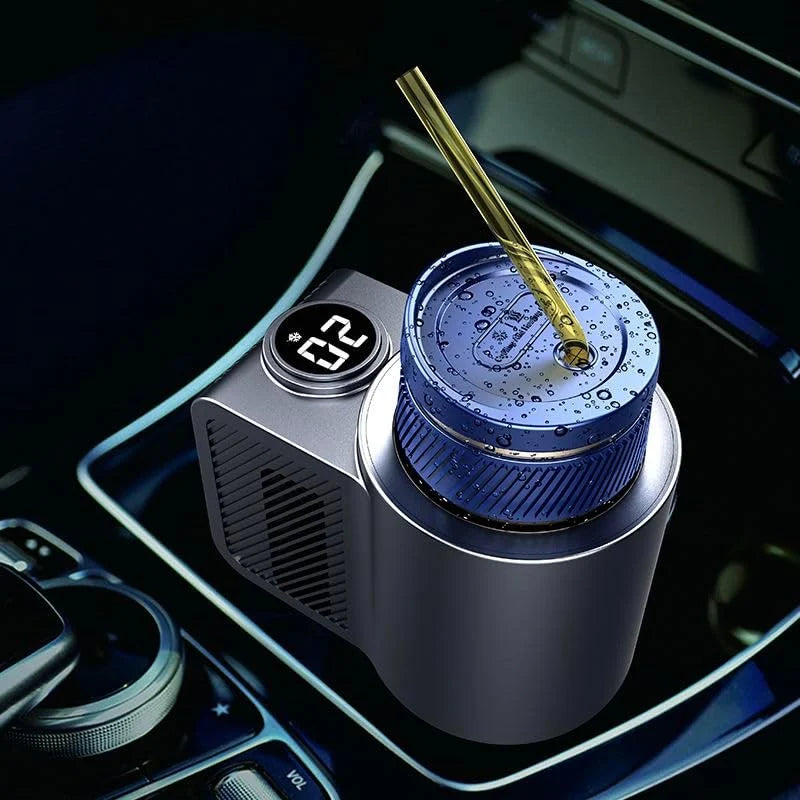 TempMate™ Smart Car Mug – Instant Heating & Cooling for Beverages