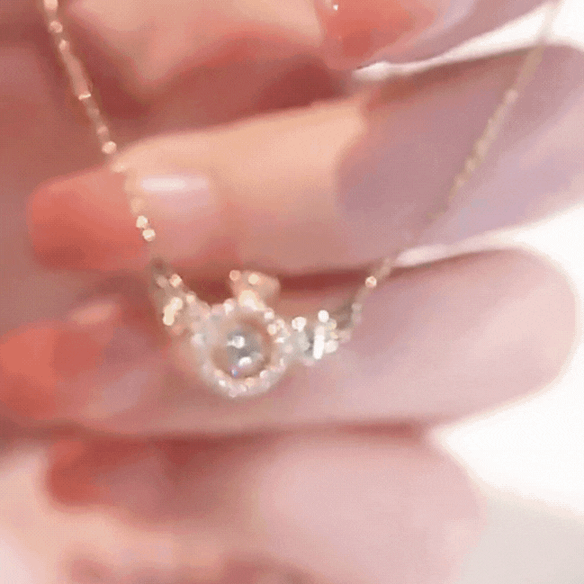 Aurelia™ | Rose Gold Wings Pendant For Women